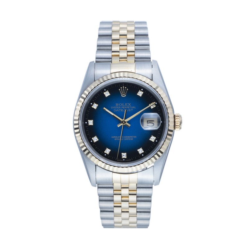 Pre-Owned Rolex Datejust Diamond 36mm Mens Watch 16233