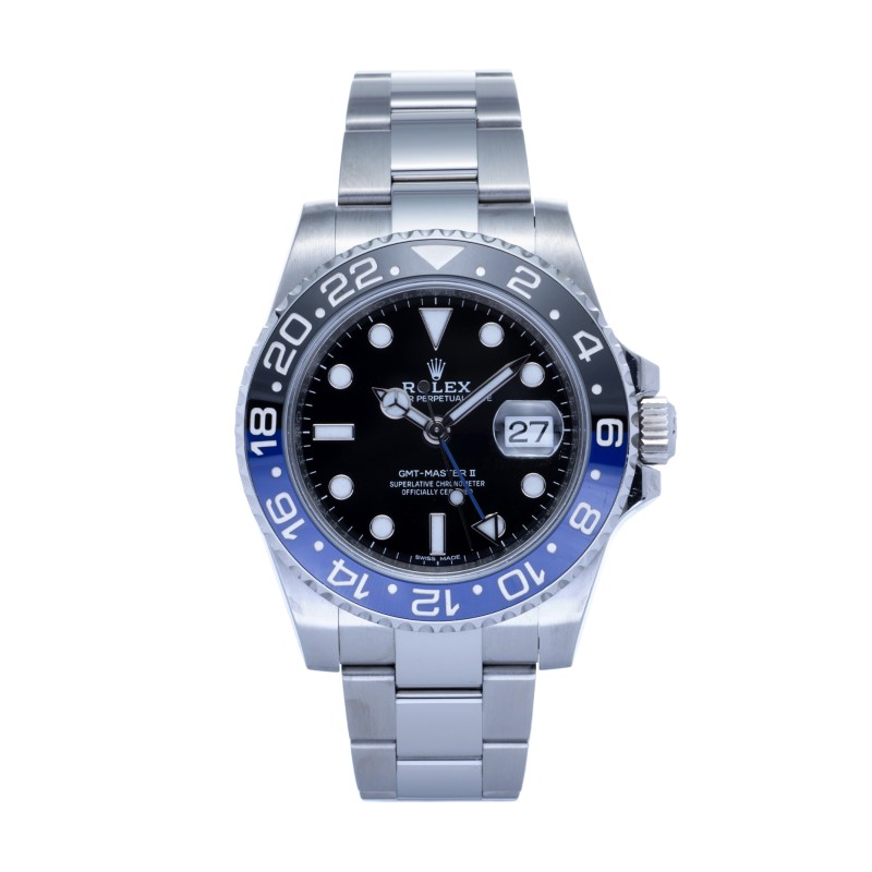 Pre-Owned Rolex GMT Master II 'Batman' 116710BLNR