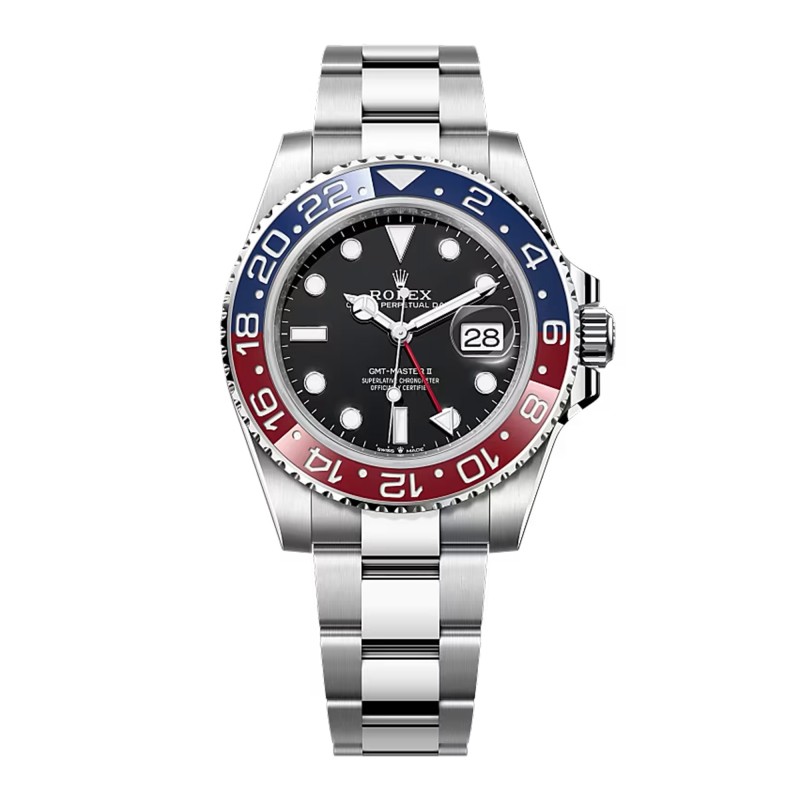 Pre-Owned Rolex GMT Master II 40mm Watch 126710BLRO Pepsi