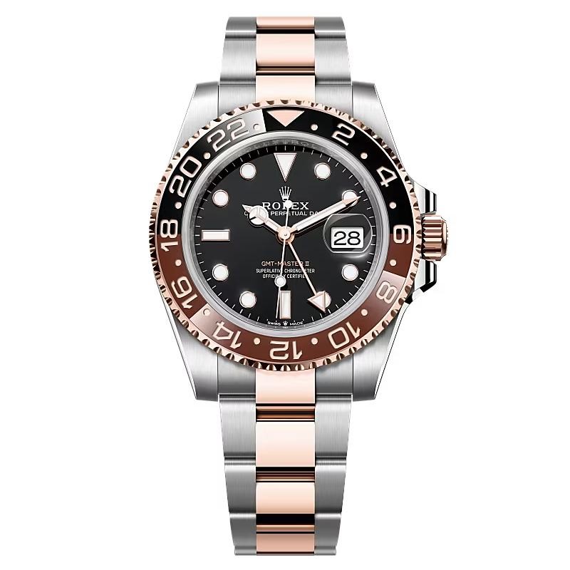Pre-Owned Rolex GMT Master II 40mm Watch 126711CHNR Root Beer
