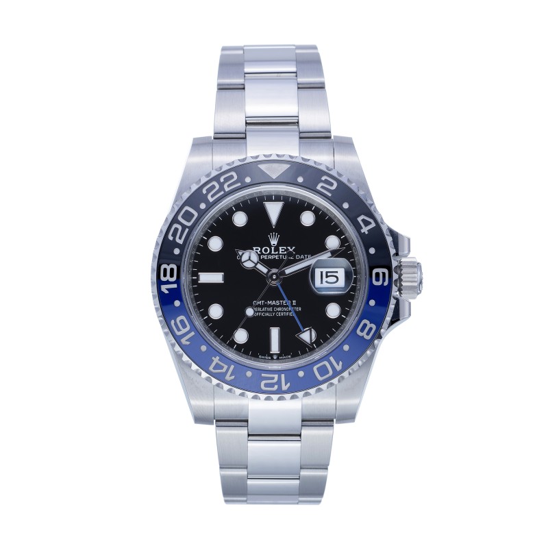 Pre-Owned Gents Rolex GMT Master II Watch 126710BLNR