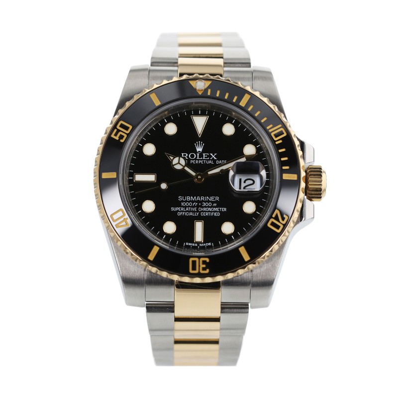 Pre-Owned Rolex Oyster Perpetual Submariner 40mm Gents Watch 116613