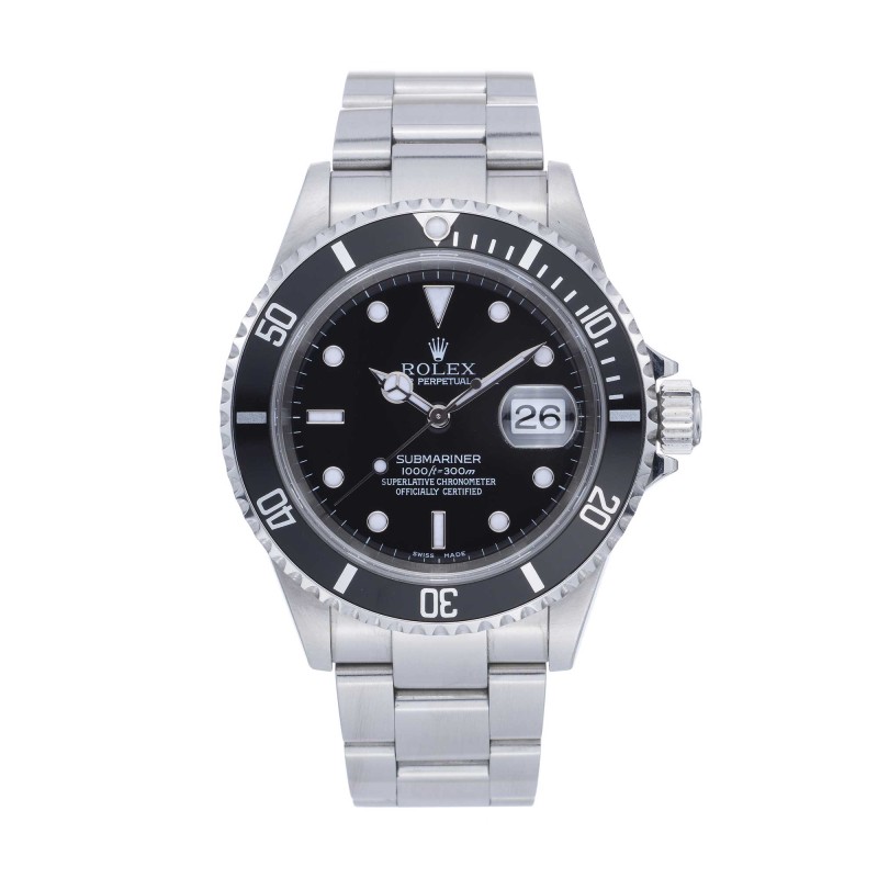 Pre-Owned Rolex Gents 40mm Submariner Watch 16610