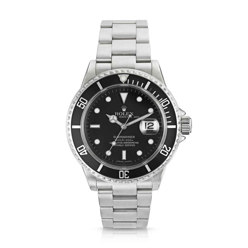 Pre-Owned Gents Rolex Submariner Watch 16610