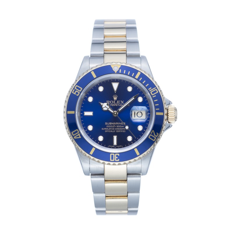 Pre-Owned Rolex Gents Submariner 40mm Watch 16613