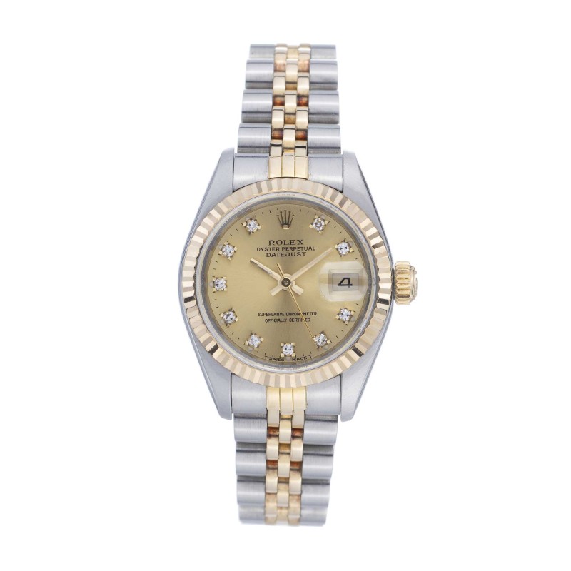 Pre-Owned Rolex Datejust Lady Diamond Watch 69173