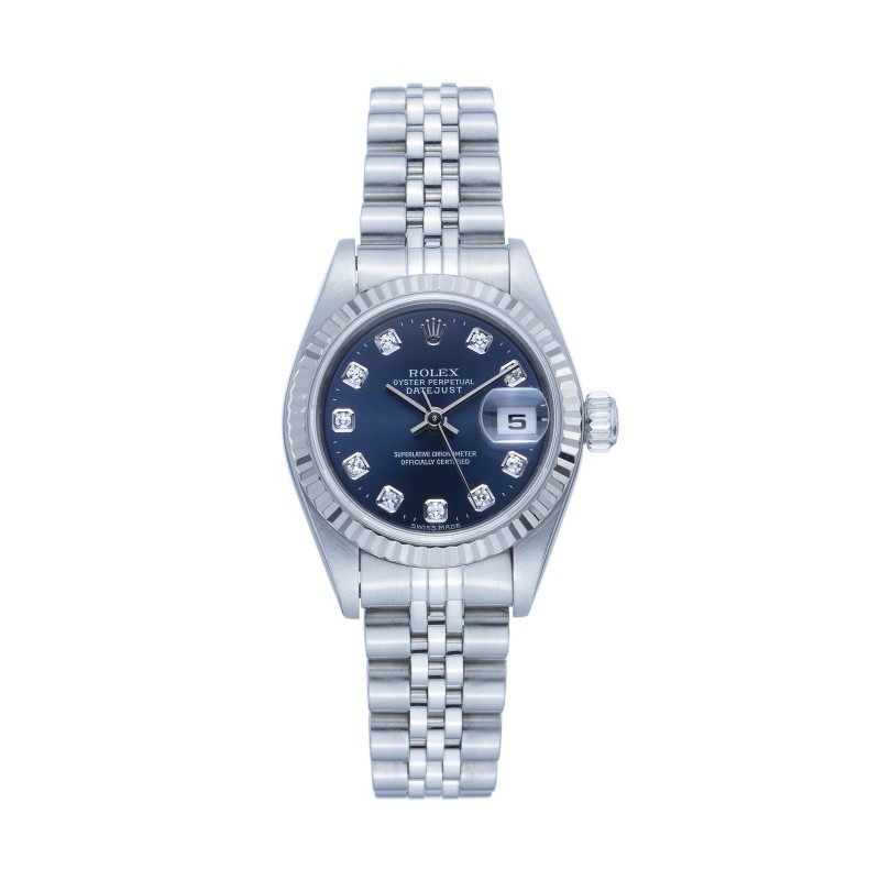 Pre-Owned Rolex Ladies 26mm Datejust Diamond Watch 79174