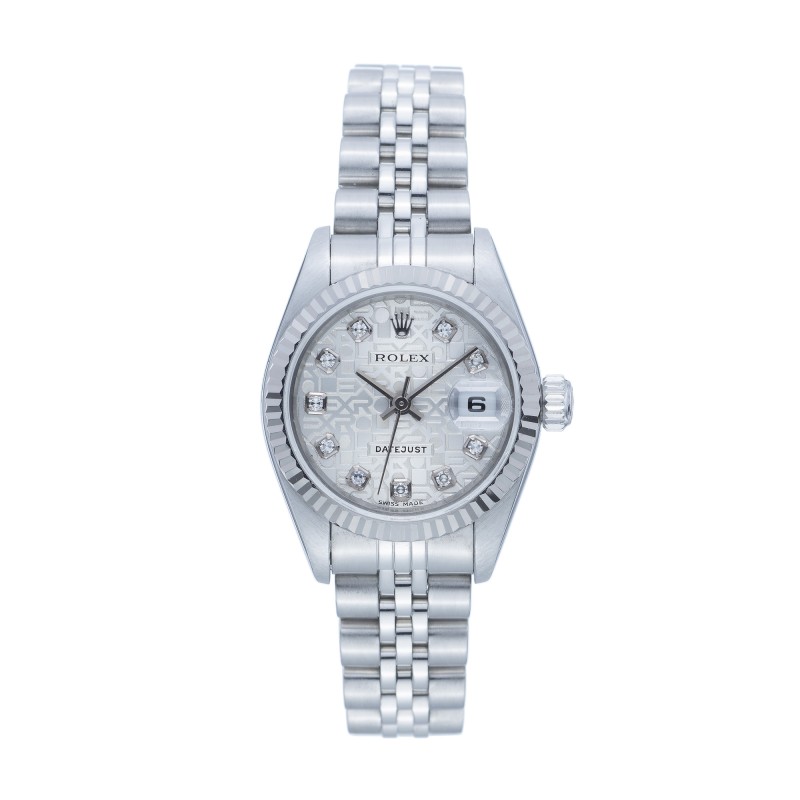 Pre-Owned Rolex Datejust Diamond 26mm Ladies Watch 79174