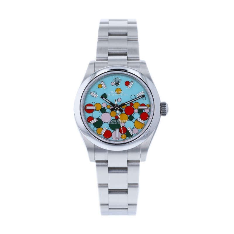 Pre-Owned Rolex Celebration Dial 2023 31mm Oyster Perpetual 277200