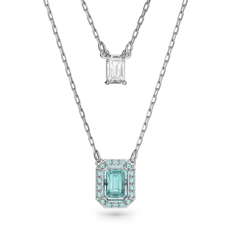 Swarovski Millenia Octagon Cut Layered Pendant Necklace 5640557