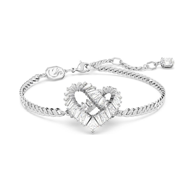 Swarovski Matrix Mixed Cut Heart Bracelet