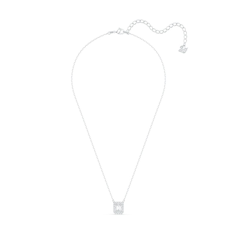 Swarovski Millenia Emerald Cut Halo Necklace 5599177