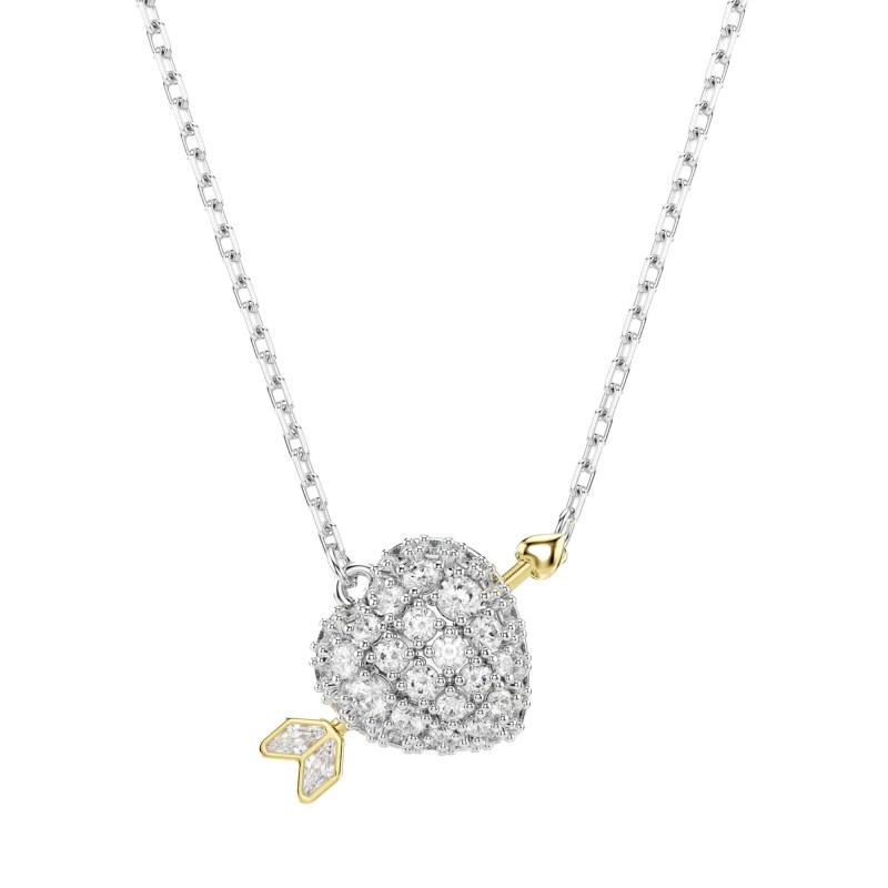 Swarovski Idyllia Crystal Heart with Arrow Necklace 5737291