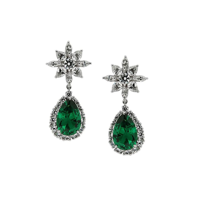 Carat* London Camari Fancy Drop Earrings CE925W-CAMA-GR