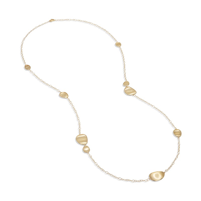 Marco Bicego Lunaria 18ct Yellow Gold Ball Necklace CB1790 Y 02