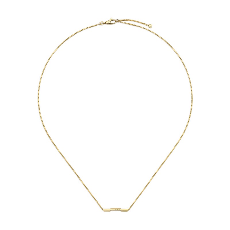 Gucci Link to Love 18ct Yellow Gold Necklace YBB662108002