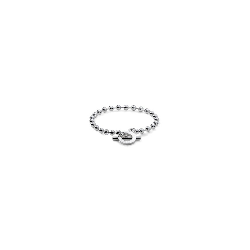 Gucci Boule Sterling Silver Bracelet 18cm YBA010294001018