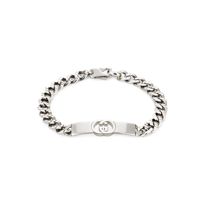Gucci Interlocking Chain Bracelet 19cm YBA 85397800 119