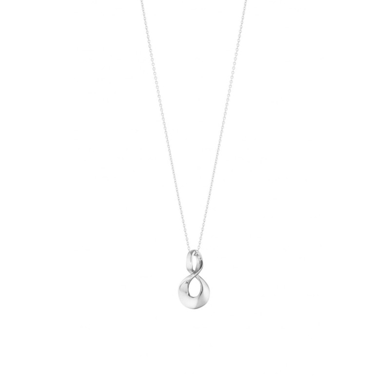 Georg Jensen Infinity Sterling Silver Twist Pendant 10013929
