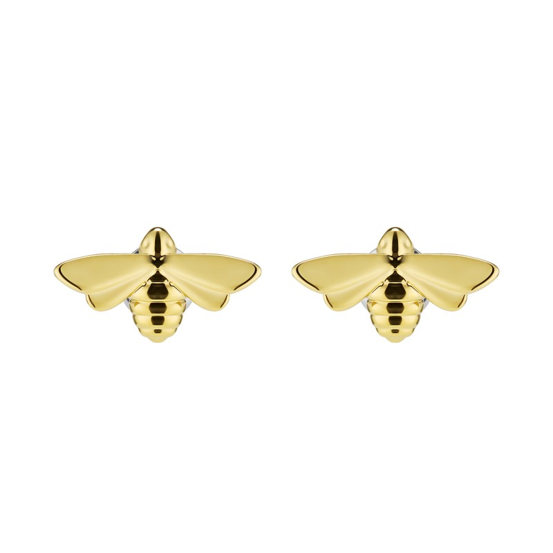 Olivia Burton Signature Honey Bee Gold Plated Stud Earrings 24100479