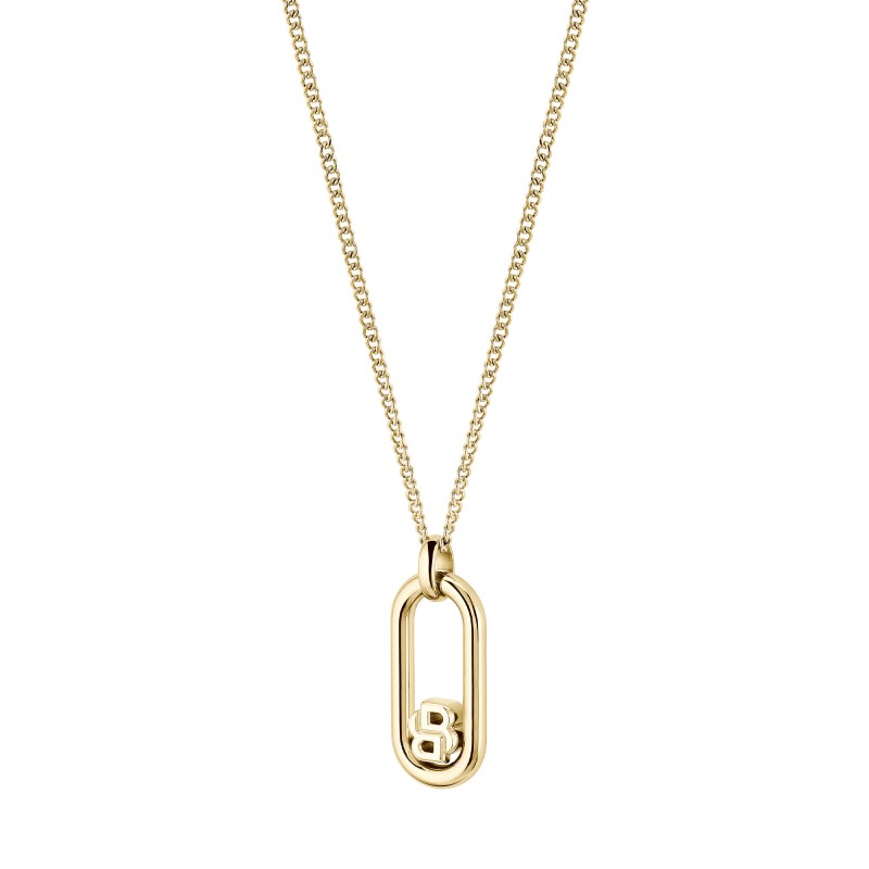 BOSS Double B Monogram Pendant Necklace 1580627