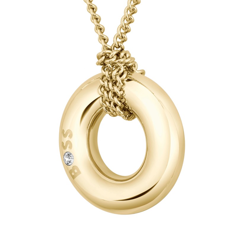 BOSS Live Yellow Gold-Tone Plated Ladies Pendant 1580684