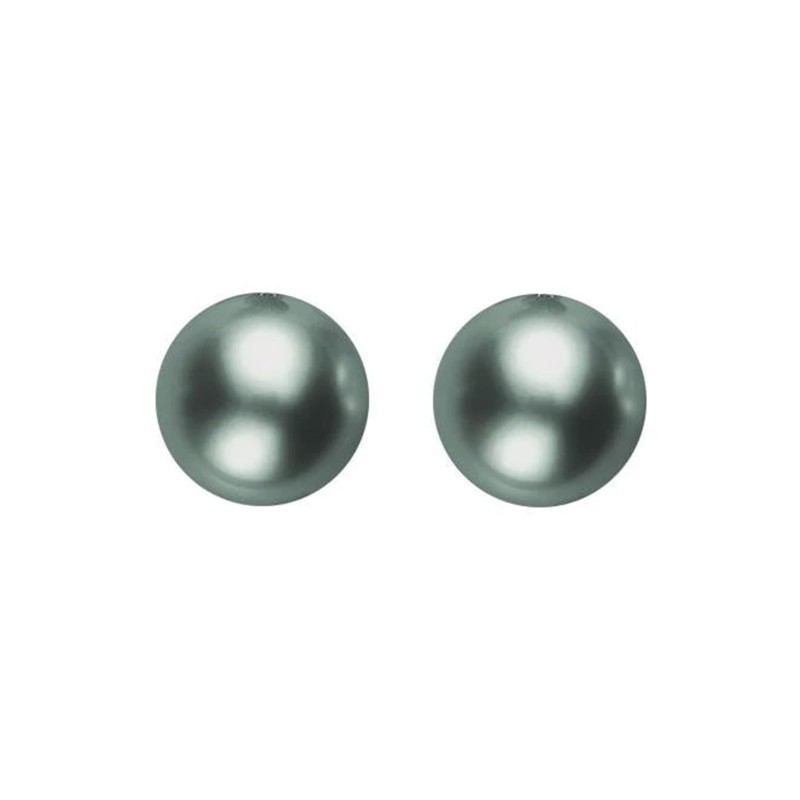 Mikimoto South Sea Black Pearl 9mm A+ Stud Earrings PES 902B W