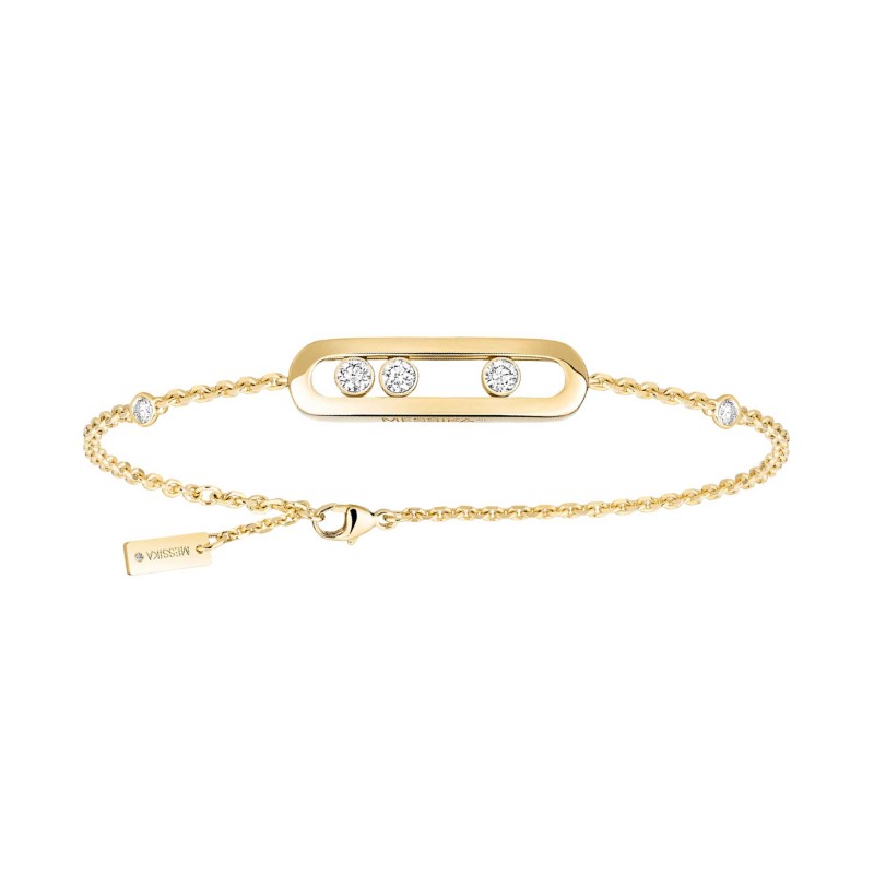 Messika Baby Move Yellow Gold Diamond Bracelet 04324-YG
