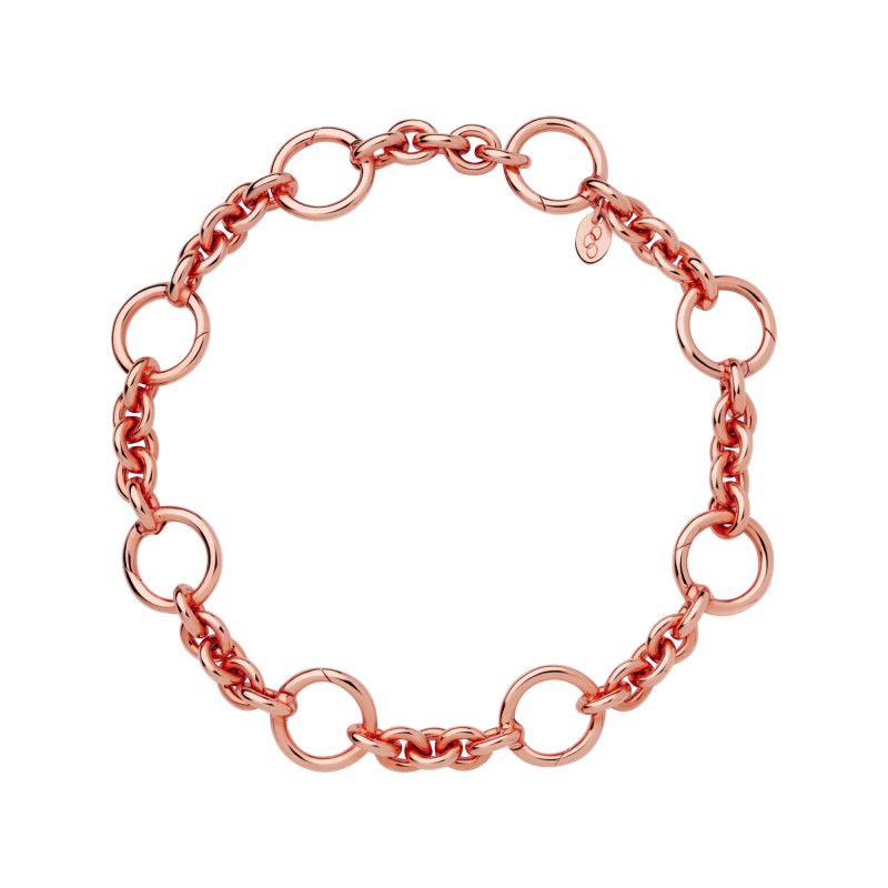 Links Of London Capture Rose Gold Plated Charm Carrier Bracelet