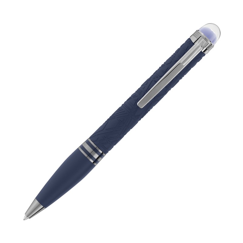 Montblanc Starwalker SpaceBlue Precious Resin BallPoint Pen MB130213