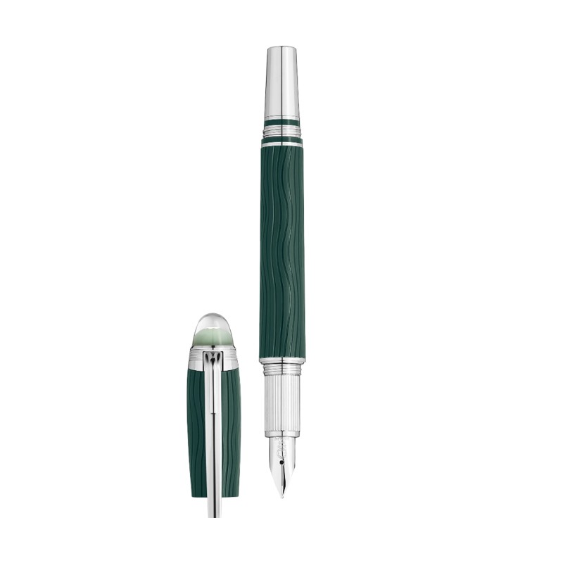 Montblanc Starwalker Polar Green Precious Resin Fountain Pen 132902
