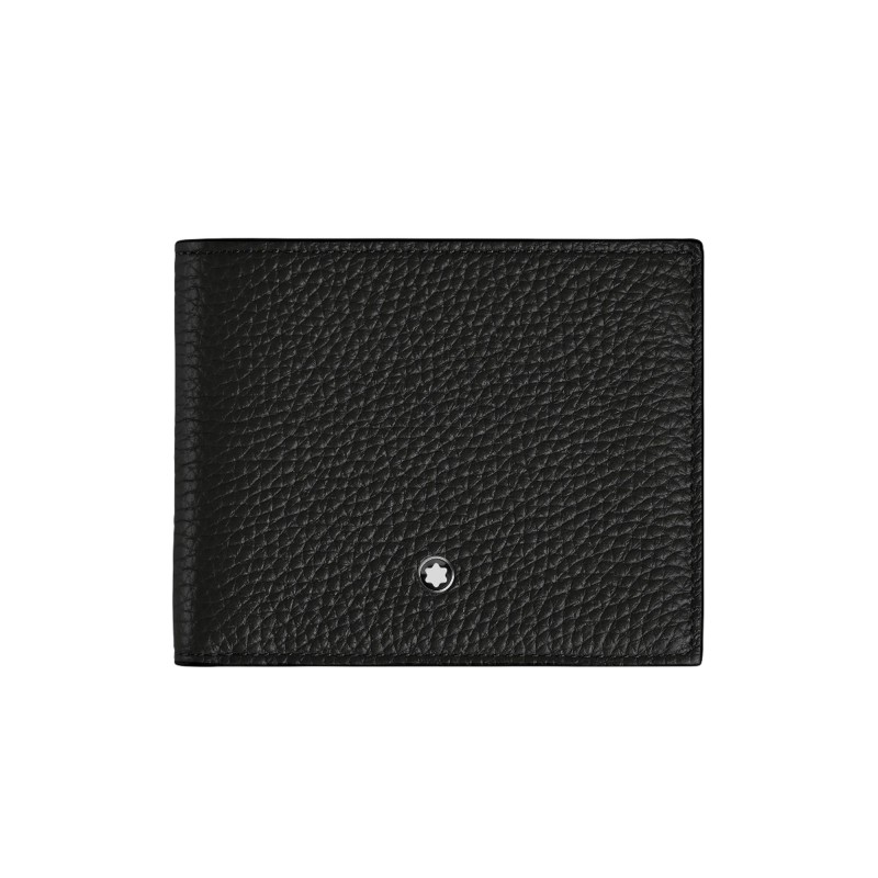 Montblanc Black Wallet 6CC 220198