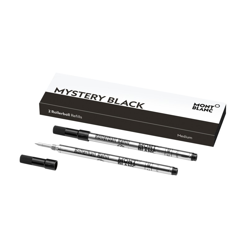 Montblanc Black Ink Rollerball Pen Refill MB128231