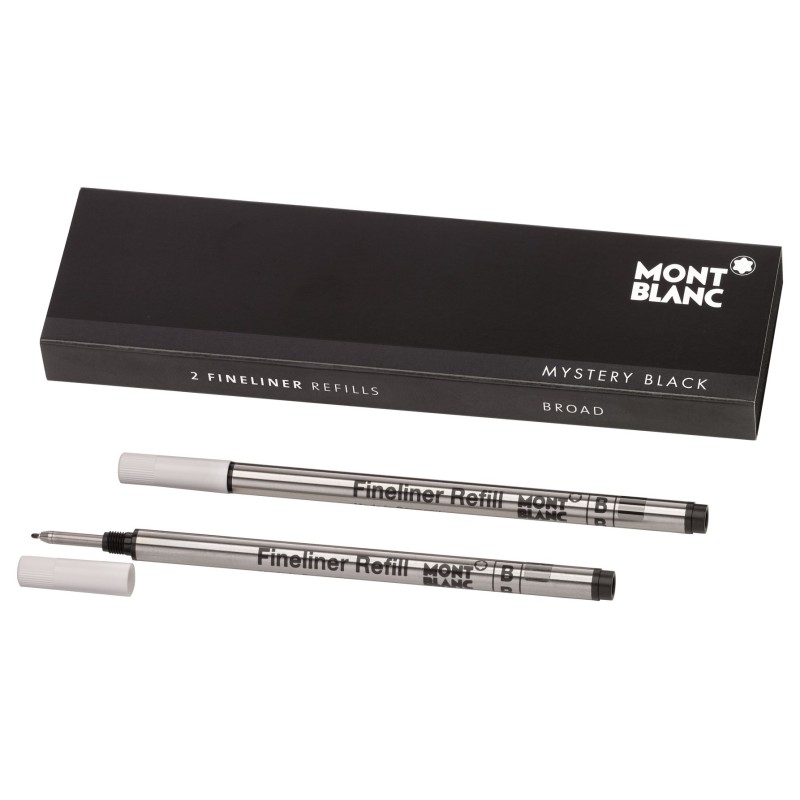 Montblanc Fineliner Refills Broad Mystery Black MB128247
