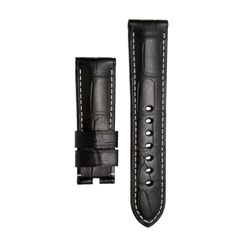 Panerai Black Alligator 24/22mm Strap MX005FN2