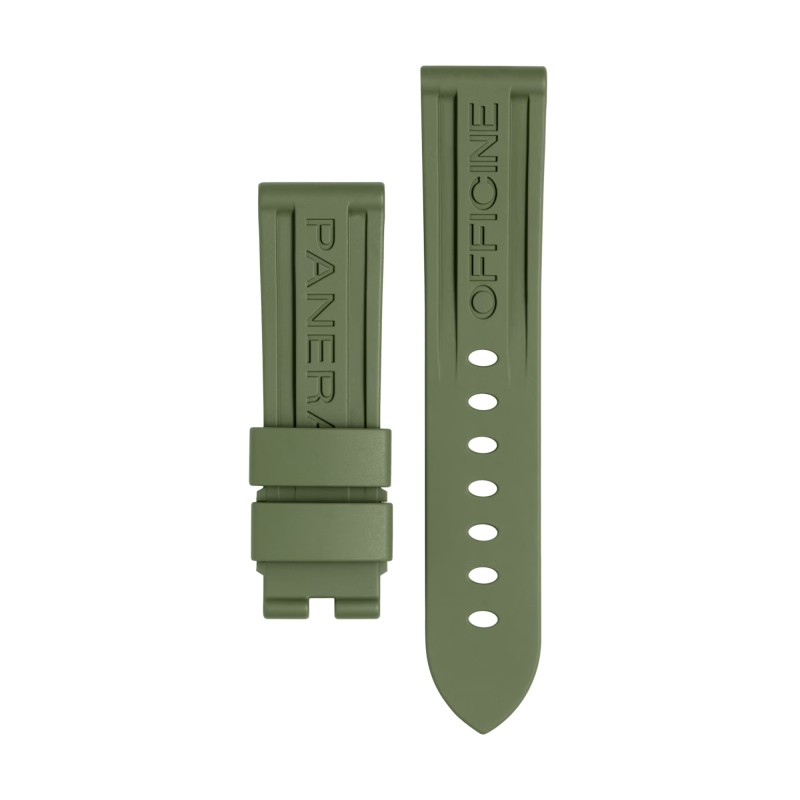 Panerai Green Rubber 24/22mm Strap MXE09CSQ