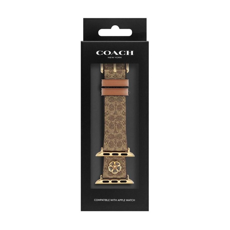 Coach Leather Apple Watch Strap 14700235