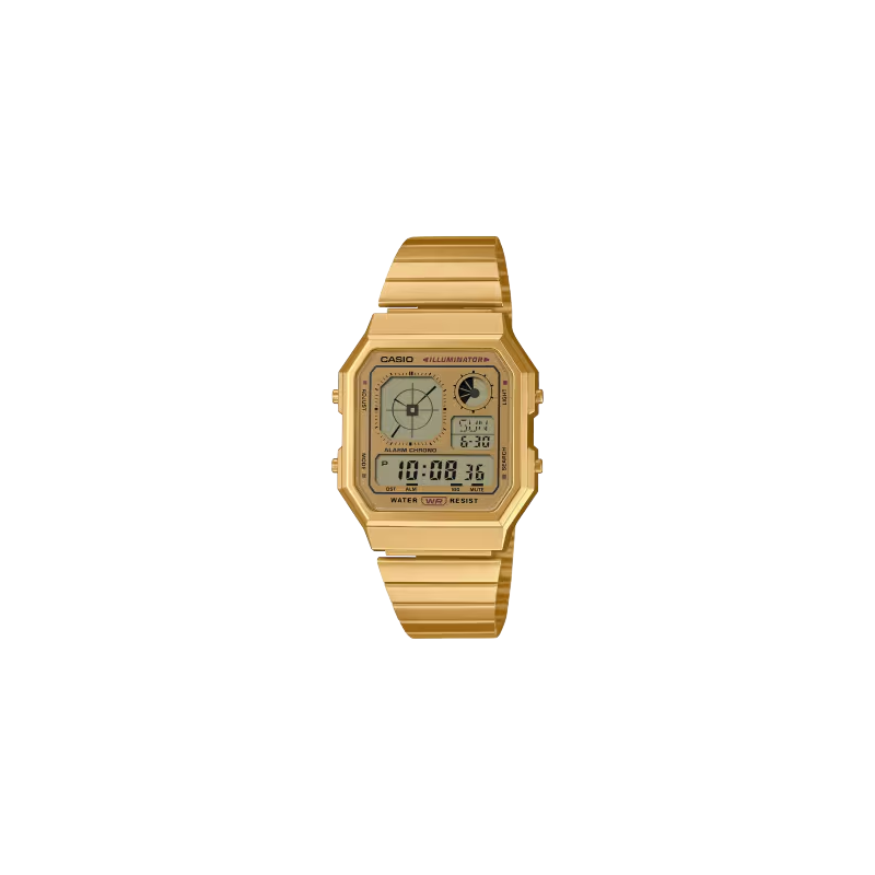 Casio Vintage Gold Unisex Watch A130WEG-9AEF
