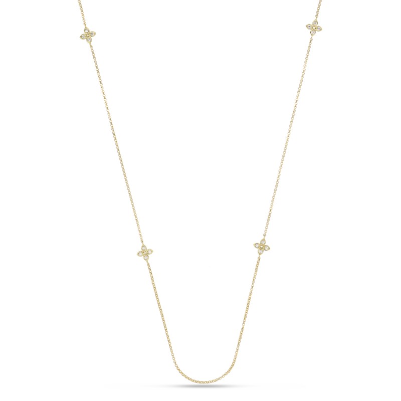 18ct Yellow Gold Love by The Yard 0.33ct Diamond Necklace ADR777CL3231