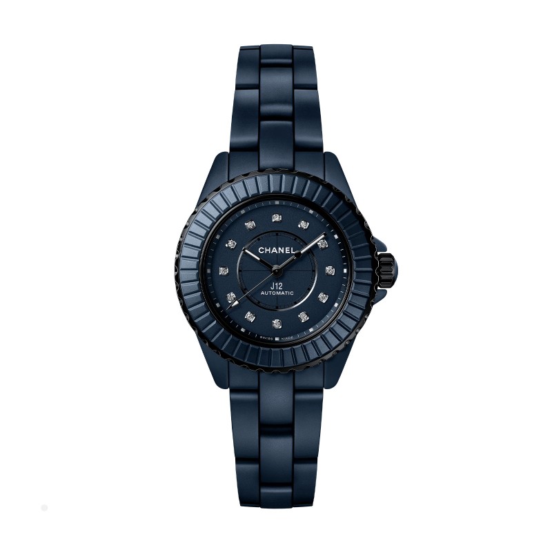 CHANEL J12 BLEU WATCH CALIBRE 12.2, 33 MM H9657 
