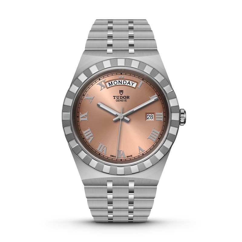 TUDOR Royal Pink Dial 41mm Mens Watch M28600-0009