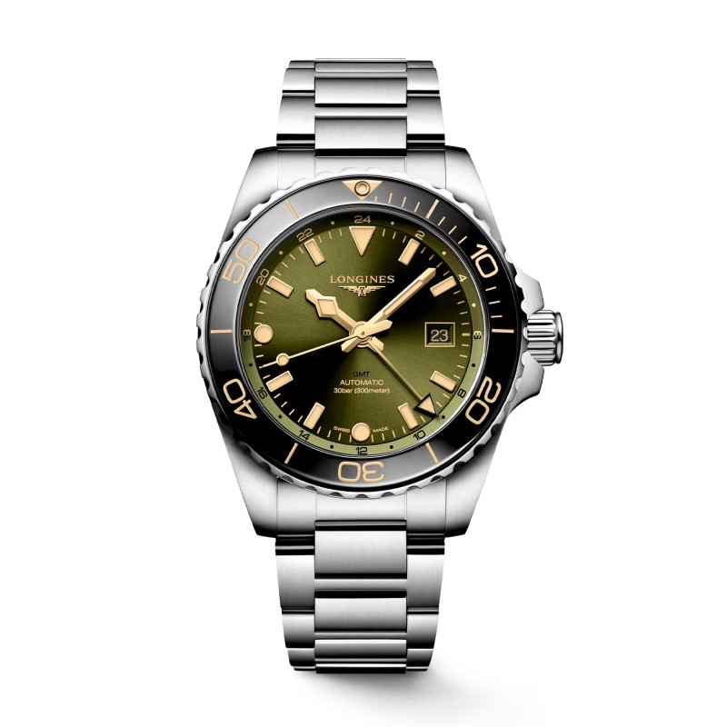 Longines HydroConquest GMT Automatic 43mm Men's Watch L3.890.4.06.6