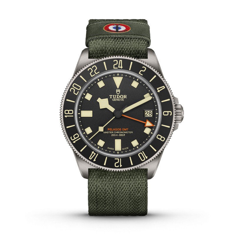 TUDOR Pelagos FXD GMT Titanium 'Zulu Time' 42mm Watch M2542G257NU