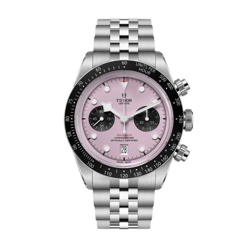 TUDOR Black Bay Chrono Limited Edition Pink Dial 41mm Mens Watch M79360N-0019