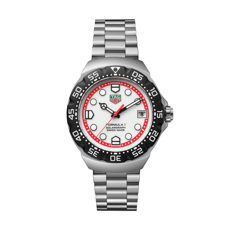 TAG Heuer Formula 1 Solargraph Solar Quartz 38mm Mens Watch WBY1111.BA0042