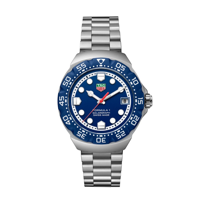 TAG Heuer Formula 1 Solargraph Solar Quartz 38mm Watch WBY1112.BA0042