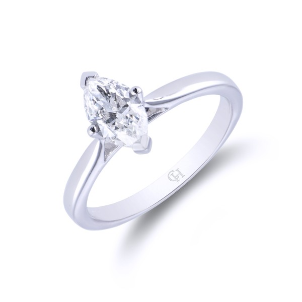 18ct White Gold Oval Cut Tanzanite and Brilliant Cut Diamond 3.12ct Three Stone Ring