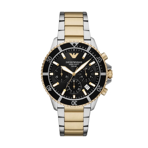 Emporio Armani World Explorer Solar-Powered Chronograph Mens Watch AR11680