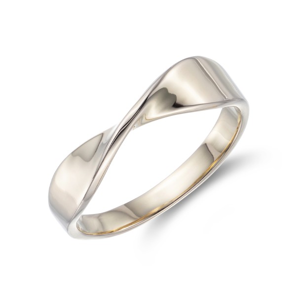 Yellow Gold Plated Twisted Ring