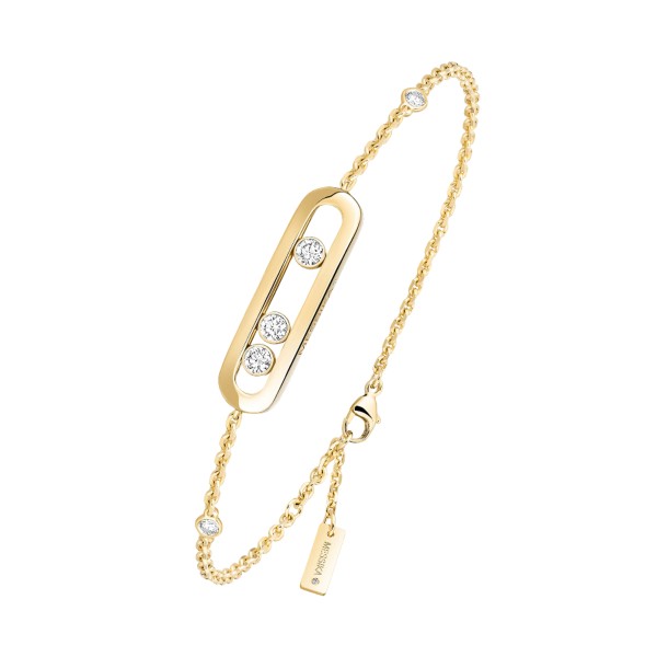 Messika Baby Move Yellow Gold Diamond Bracelet 04324-YG